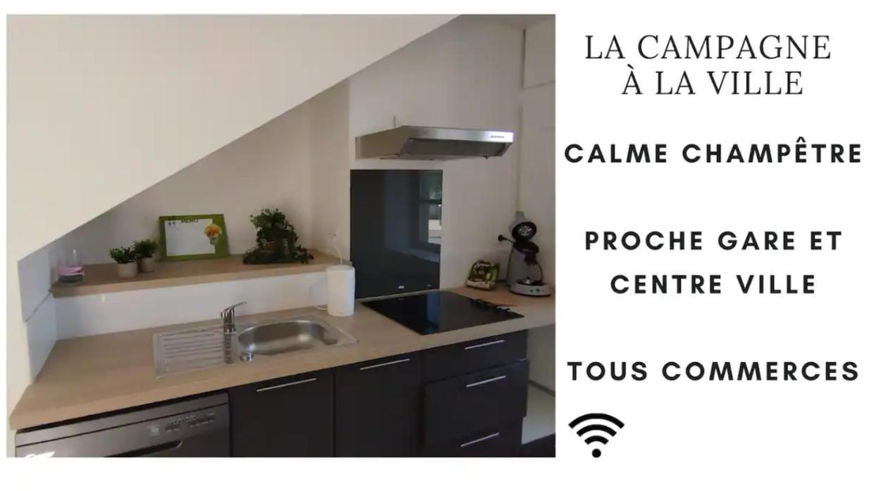 Les Glycines, Un Air De Campagne A La Ville Besancon Exterior photo
